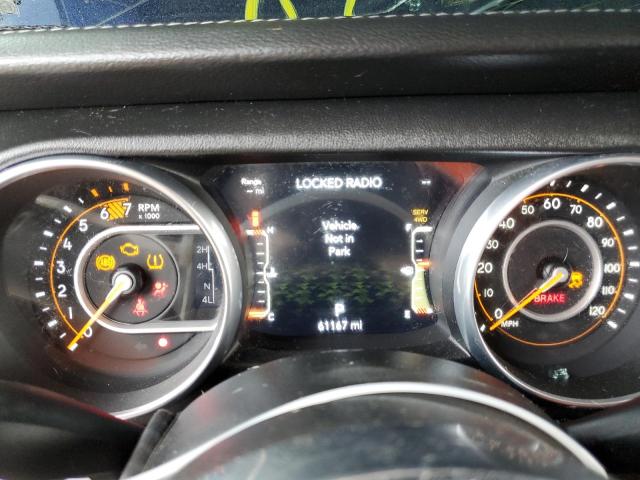 1C4HJXEN3JW176648 - 2018 JEEP WRANGLER U SAHARA BLUE photo 9