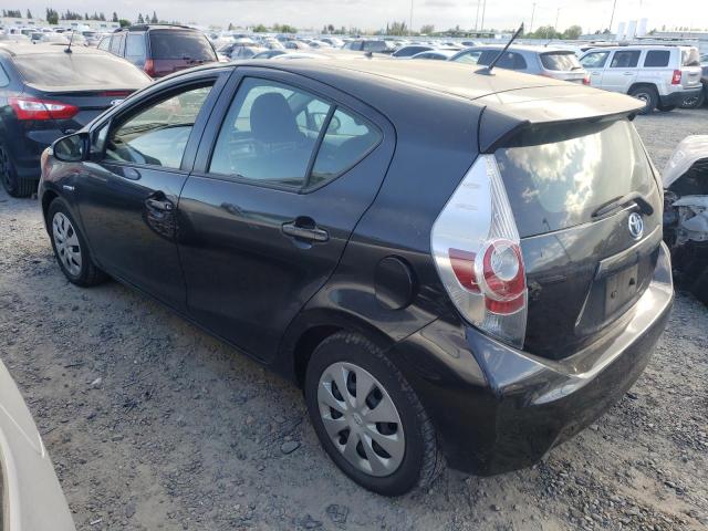 JTDKDTB37E1559309 - 2014 TOYOTA PRIUS C BLACK photo 2