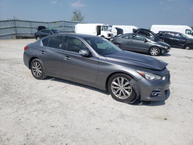 JN1BV7AP6EM683257 - 2014 INFINITI Q50 BASE SILVER photo 4