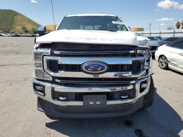 1FT7W2BTXMEE09891 - 2021 FORD F250 SUPER DUTY WHITE photo 5
