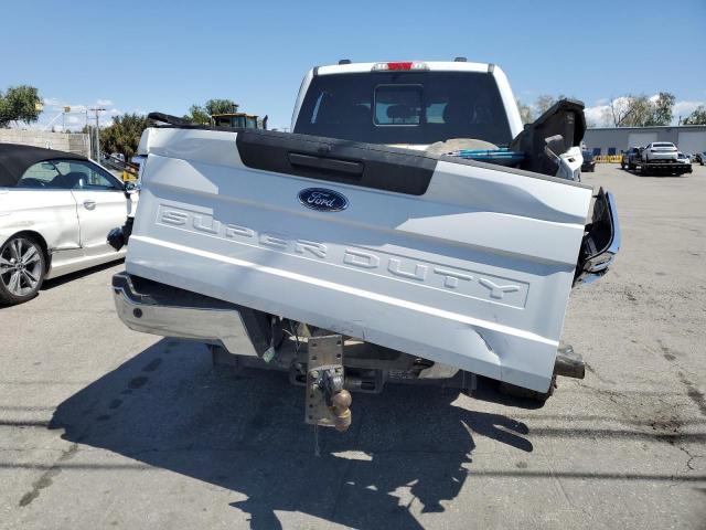 1FT7W2BTXMEE09891 - 2021 FORD F250 SUPER DUTY WHITE photo 6