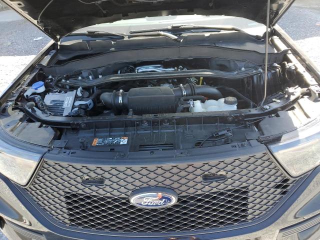 1FM5K8AC6RGA60680 - 2024 FORD EXPLORER POLICE INTERCEPTOR შავი ფოტო 12