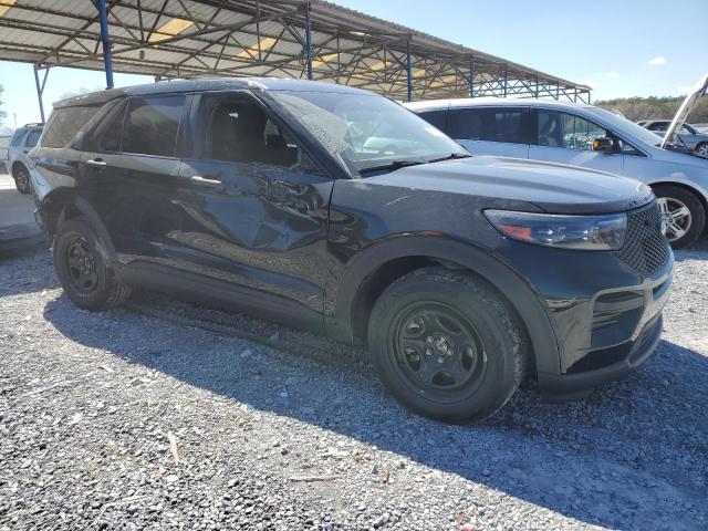 1FM5K8AC6RGA60680 - 2024 FORD EXPLORER POLICE INTERCEPTOR შავი ფოტო 4