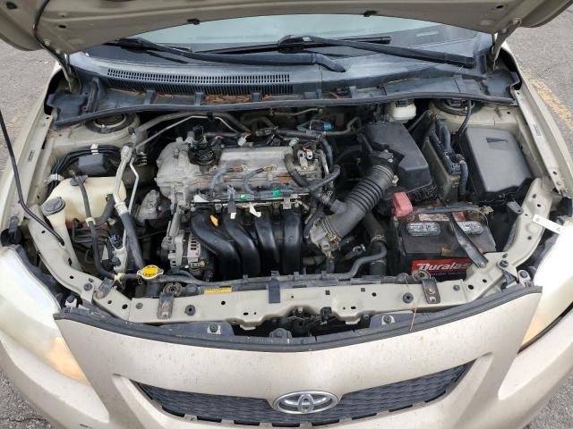 2T1BU4EE8AC272862 - 2010 TOYOTA COROLLA BASE GOLD photo 11