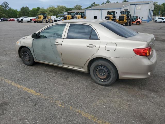 2T1BU4EE8AC272862 - 2010 TOYOTA COROLLA BASE GOLD photo 2