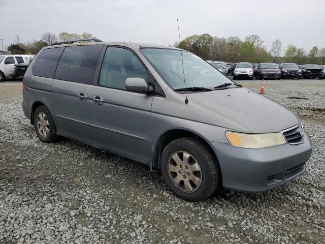 5FNRL18682B041770 - 2002 HONDA ODYSSEY EX BLUE photo 4