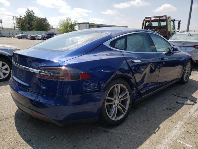 5YJSA1E28FF118961 - 2015 TESLA MODEL S Mavi foto 3