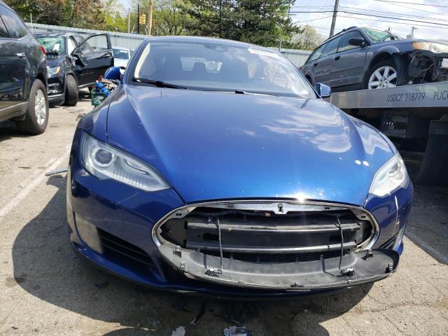 5YJSA1E28FF118961 - 2015 TESLA MODEL S Mavi foto 5