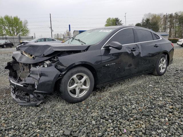 1G1ZC5ST9HF213565 - 2017 CHEVROLET MALIBU LS BLACK photo 1