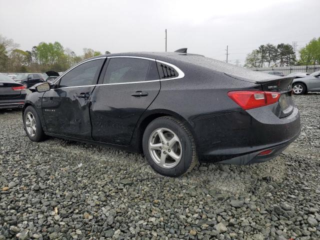 1G1ZC5ST9HF213565 - 2017 CHEVROLET MALIBU LS BLACK photo 2