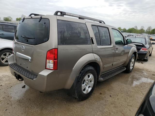 5N1AR18U96C632778 - 2006 NISSAN PATHFINDER LE 棕色 照片 3