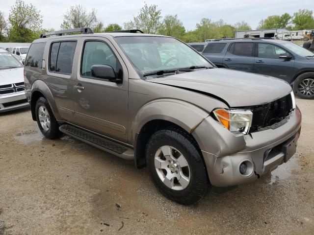 5N1AR18U96C632778 - 2006 NISSAN PATHFINDER LE 棕色 照片 4