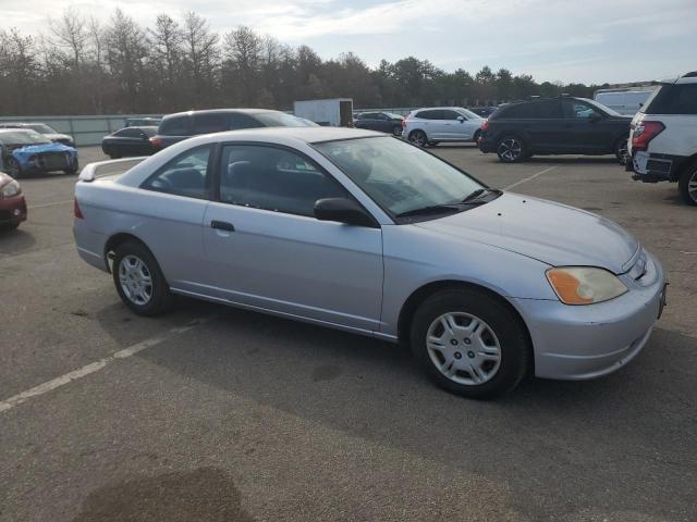 1HGEM22531L043747 - 2001 HONDA CIVIC LX SILVER photo 4