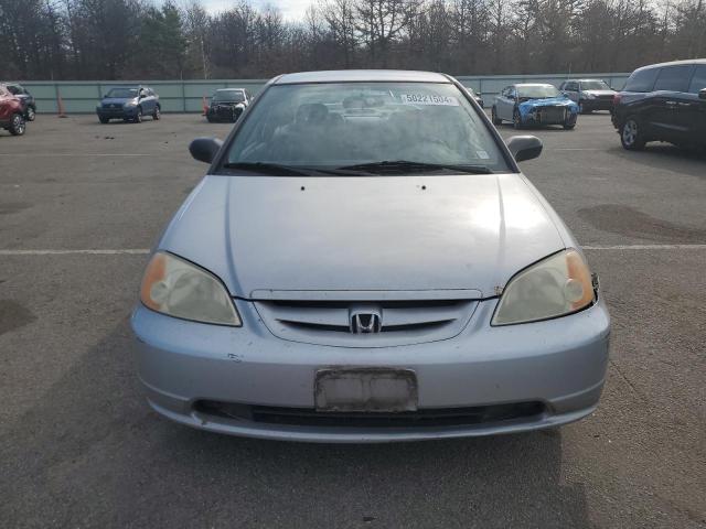 1HGEM22531L043747 - 2001 HONDA CIVIC LX SILVER photo 5