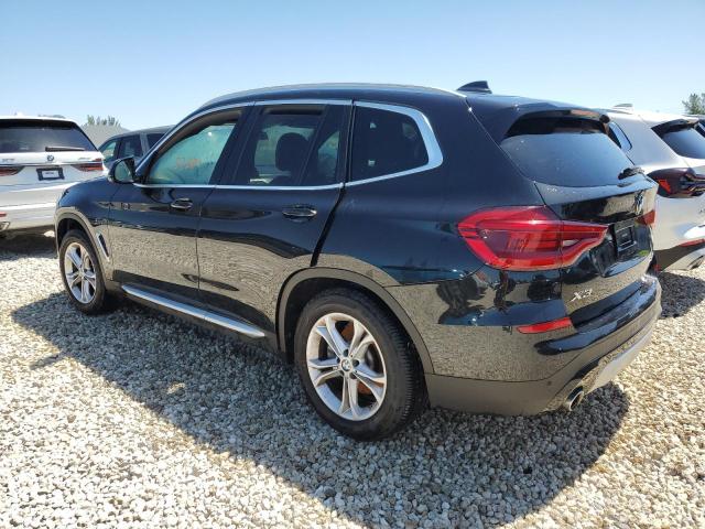 5UXTY5C03M9H98933 - 2021 BMW X3 XDRIVE30I BLACK photo 2