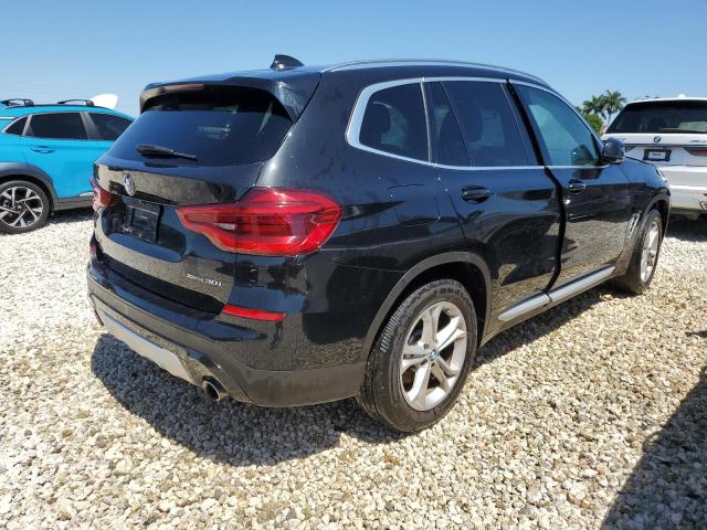 5UXTY5C03M9H98933 - 2021 BMW X3 XDRIVE30I BLACK photo 3
