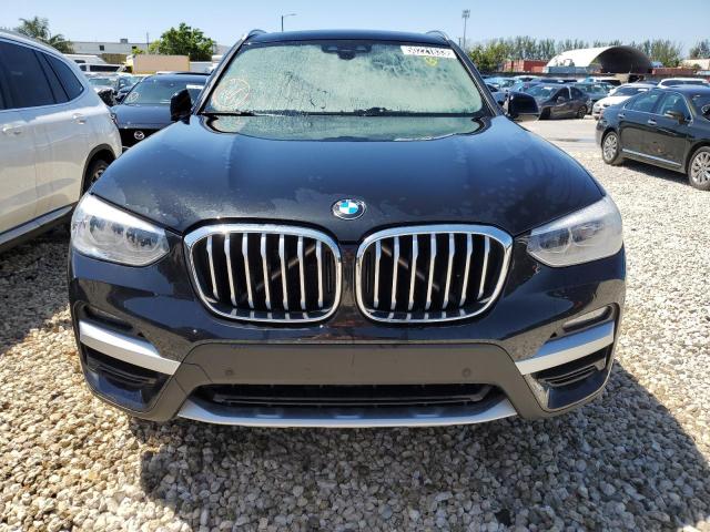 5UXTY5C03M9H98933 - 2021 BMW X3 XDRIVE30I BLACK photo 5