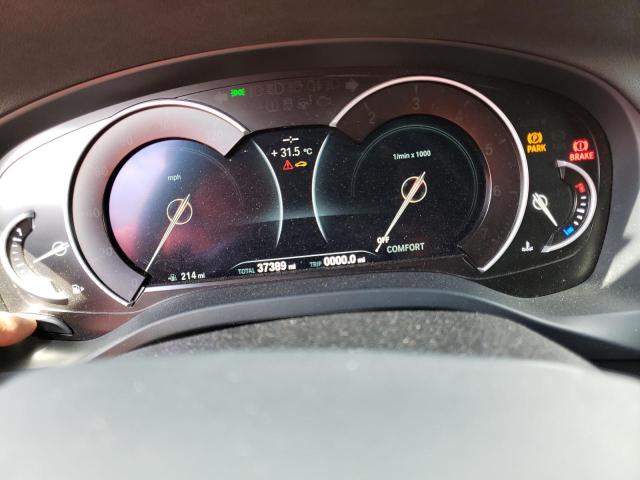 5UXTY5C03M9H98933 - 2021 BMW X3 XDRIVE30I BLACK photo 9