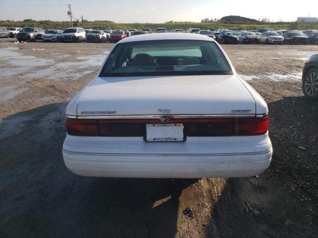 2MELM74W8TX687273 - 1996 MERCURY GRAND MARQ GS WHITE photo 6