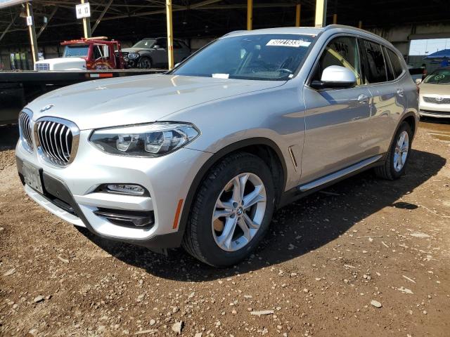 5UXTR7C57KLF37485 - 2019 BMW X3 SDRIVE30I SILVER photo 1