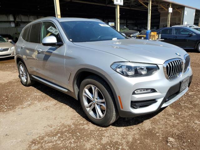 5UXTR7C57KLF37485 - 2019 BMW X3 SDRIVE30I SILVER photo 4