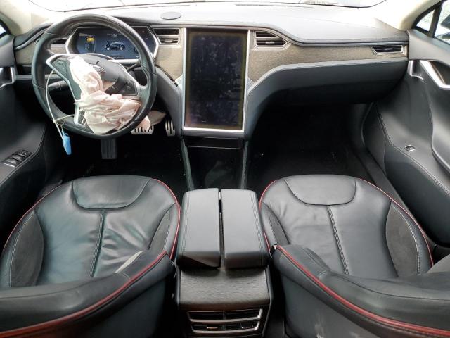 5YJSA1DP8DFP21306 - 2013 TESLA MODEL S 蓝色 照片 8