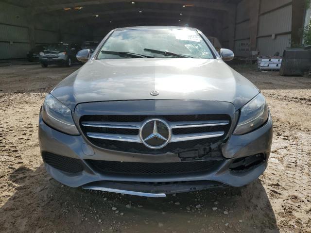 55SWF4JB3JU242105 - 2018 MERCEDES-BENZ C 300 GRAY photo 5