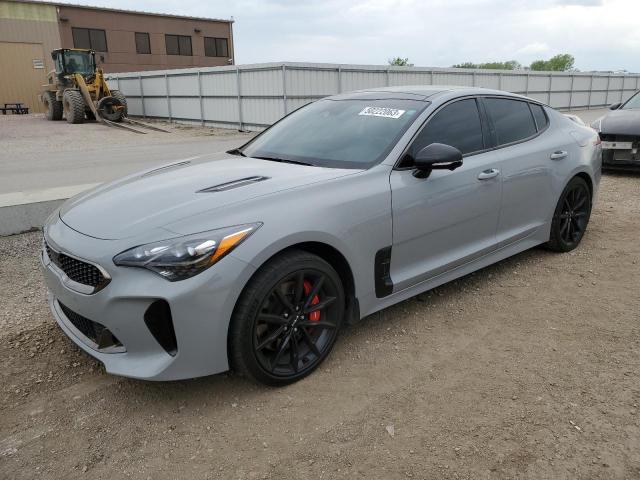 KNAE55LC7N6108692 - 2022 KIA STINGER GT2 GRAY photo 1