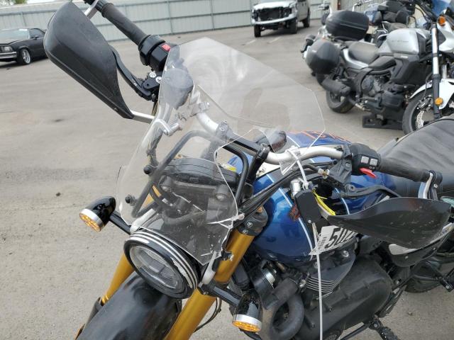 SMTD51HG8KT937031 - 2019 TRIUMPH MOTORCYCLE SCRAMBLER 1200 XE BLUE photo 9