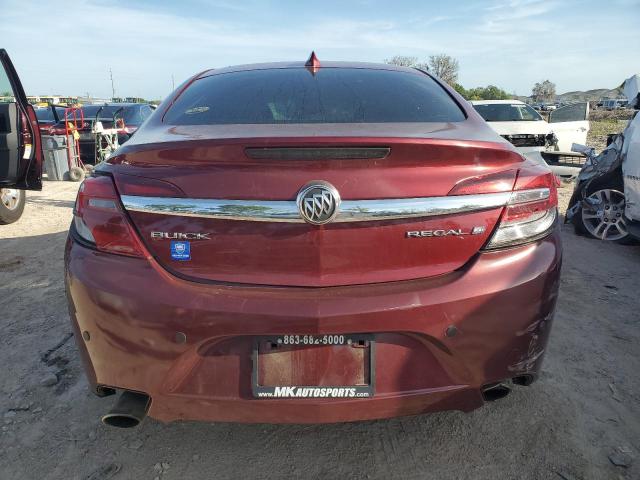 2G4GK5EX3G9200166 - 2016 BUICK REGAL 栗色 照片 6