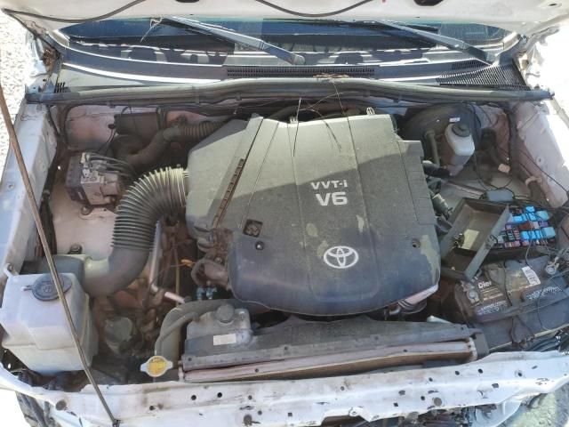 5TEJU62N25Z019208 - 2005 TOYOTA TACOMA DOUBLE CAB PRERUNNER WHITE photo 11