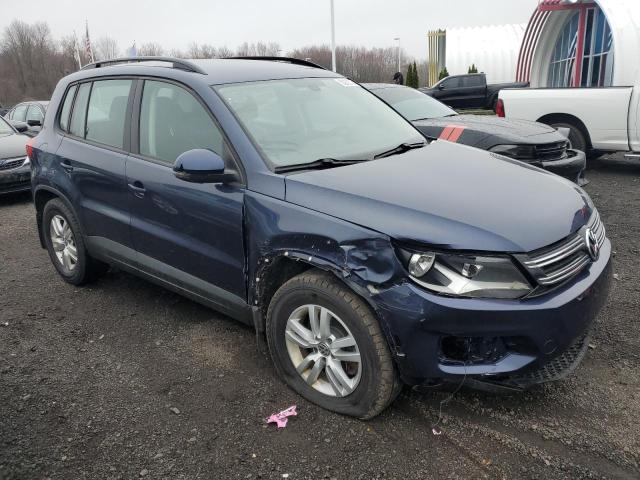 WVGBV7AX9GW579250 - 2016 VOLKSWAGEN TIGUAN S BLUE photo 4