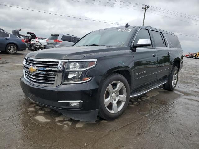 1GNSKJKC4GR443653 - 2016 CHEVROLET SUBURBAN K1500 LTZ BLACK photo 1