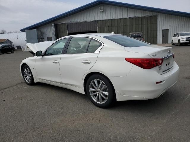 JN1BV7ARXFM393753 - 2015 INFINITI Q50 BASE WHITE photo 2