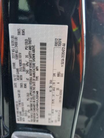 5LMTJ3DH9HUL52048 - 2017 LINCOLN MKC RESERVE BLACK photo 12