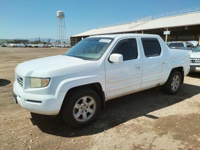 2HJYK16567H514779 - 2007 HONDA RIDGELINE RTL WHITE photo 1