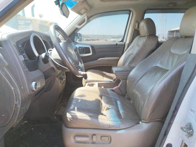 2HJYK16567H514779 - 2007 HONDA RIDGELINE RTL WHITE photo 7