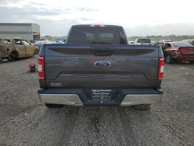 1FTEX1EB1KKC25553 - 2019 FORD F150 SUPER CAB GRAY photo 6