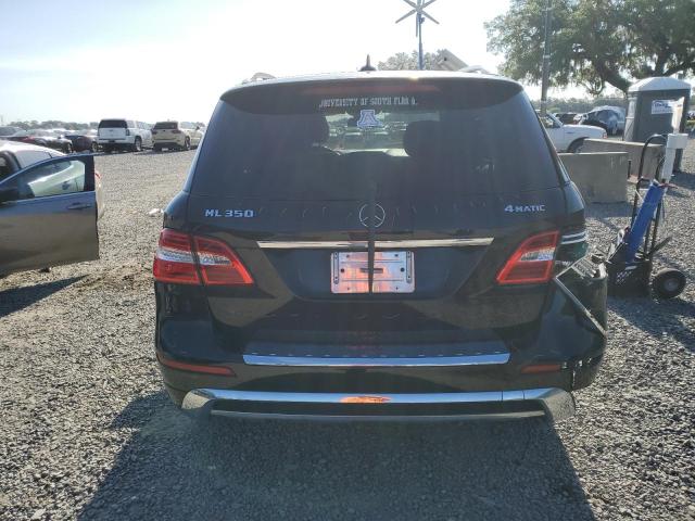 4JGDA5HB7EA334251 - 2014 MERCEDES-BENZ ML 350 4MATIC BLACK photo 6