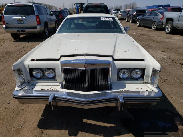 8Y89S850911 - 1978 LINCOLN MARK V WHITE photo 5