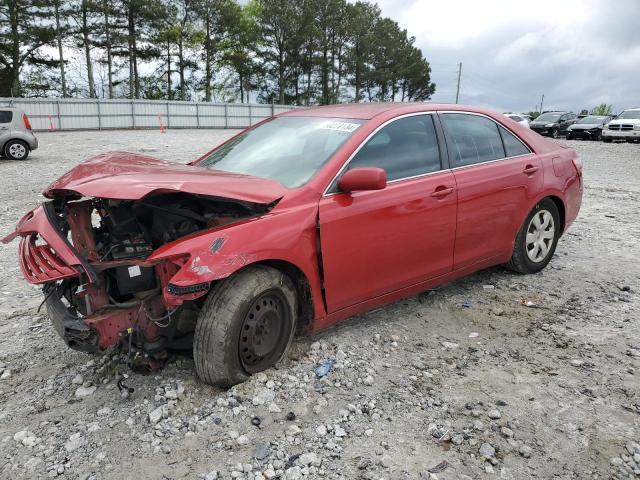 4T1BE46K27U089319 - 2007 TOYOTA CAMRY CE RED photo 1