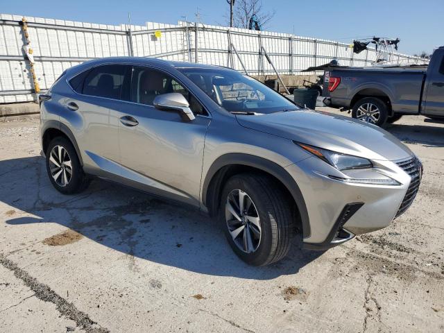 JTJBARBZ8J2164783 - 2018 LEXUS NX 300 BASE ვერცხლისფერი ფოტო 4