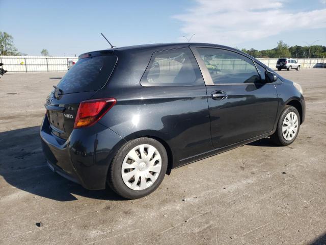 VNKJTUD3XFA054228 - 2015 TOYOTA YARIS BLACK photo 3