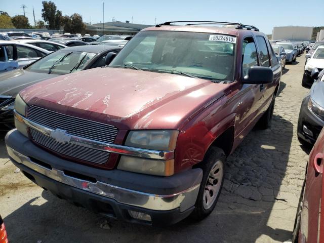 3GNEC12T74G288635 - 2004 CHEVROLET AVALANCHE C1500 MAROON photo 1