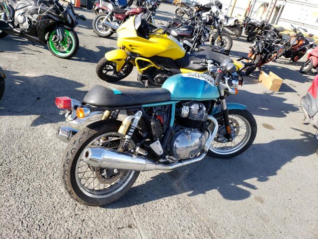 ME3FPN471MK762461 - 2021 ROYAL ENFIELD MOTORS INT 650 TURQUOISE photo 4