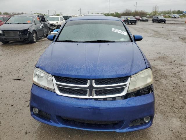 1C3CDZCB9DN554055 - 2013 DODGE AVENGER SXT BLUE photo 5