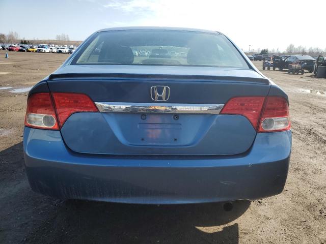 2HGFA16659H000692 - 2009 HONDA CIVIC LX-S 蓝色 照片 6