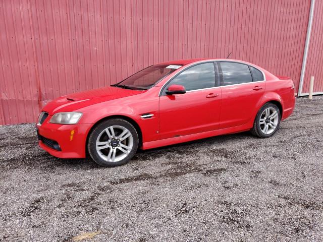 6G2ER57789L168578 - 2009 PONTIAC G8 RED photo 1