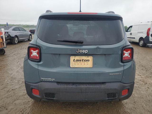 ZACCJAAB5HPE81336 - 2017 JEEP RENEGADE SPORT GRAY photo 6