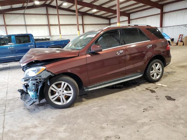 4JGDA5HB2DA116698 - 2013 MERCEDES-BENZ ML 350 4MATIC BURGUNDY photo 1